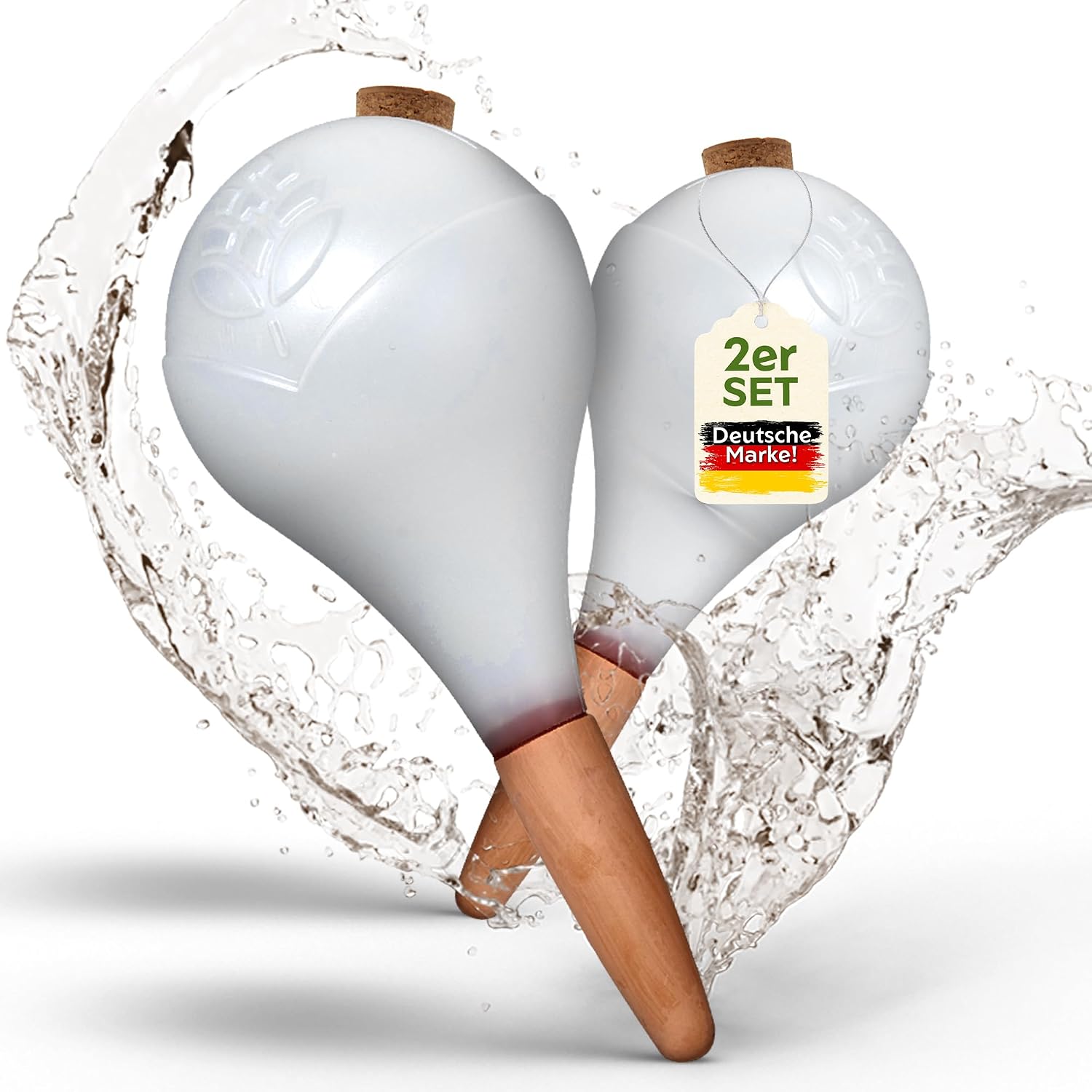 Bewässerungskugeln für Pflanzen – 2er Set, 400ml